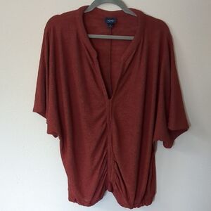 Stylish Rust Top Daytrip Xl